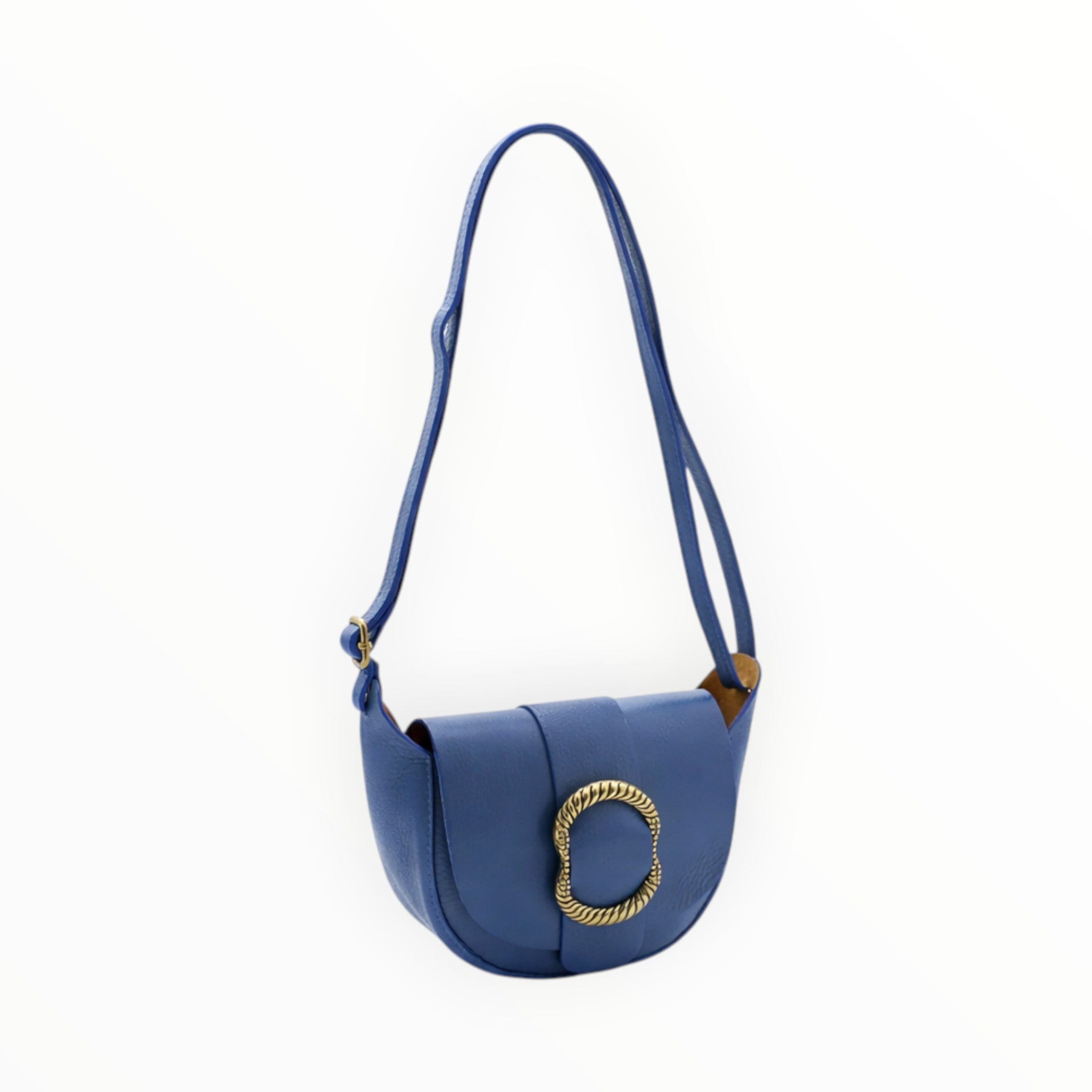 Sac bandoulière cuir vachette boucle VIMODA - Sacs - Vimoda