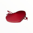 Pochette Cœur en Cuir Lissé LOUISA LEE - Sacs - LOUISA LEE