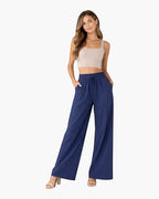 Pantalon palazzo large NINA CARTER