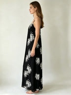 Robe Longue Fluide Florale Réglable VERA FASHION