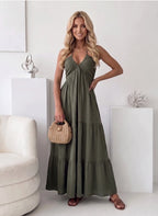 Robe longue en gaze de coton ESTEE BROWN