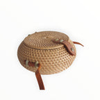 Sac Bali Rond en Rotin Artisanal Schu'zz