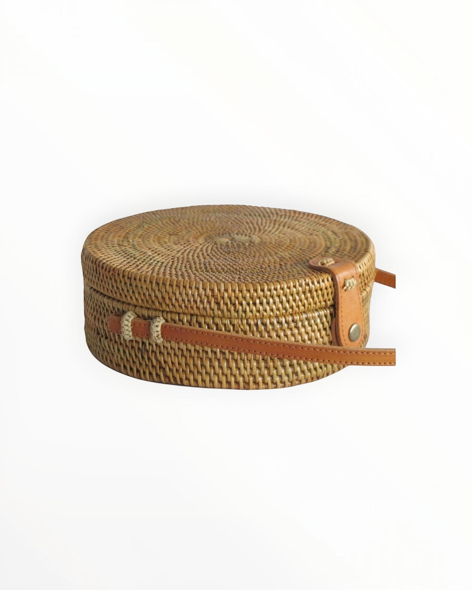 Sac Bali Rond en Rotin Artisanal Schu'zz
