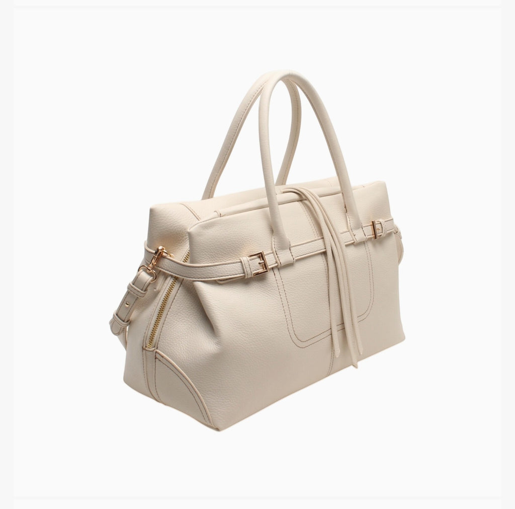 Sac Cabas Bandoulière & Anse Serrage Décoratif Zippé BESTINI