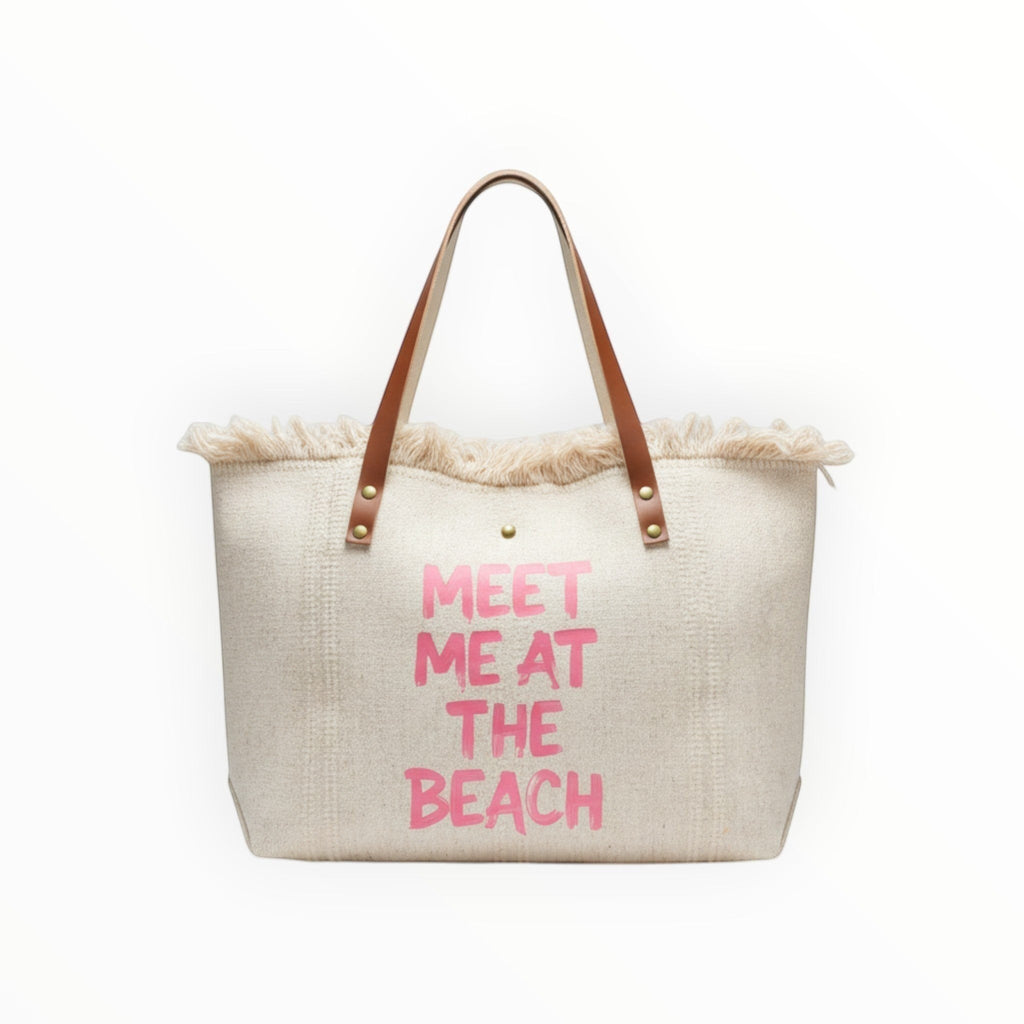 Sac Cabas Coton et Cuir LOUISA LEESac Cabas Coton et Cuir – LOUISA LEE