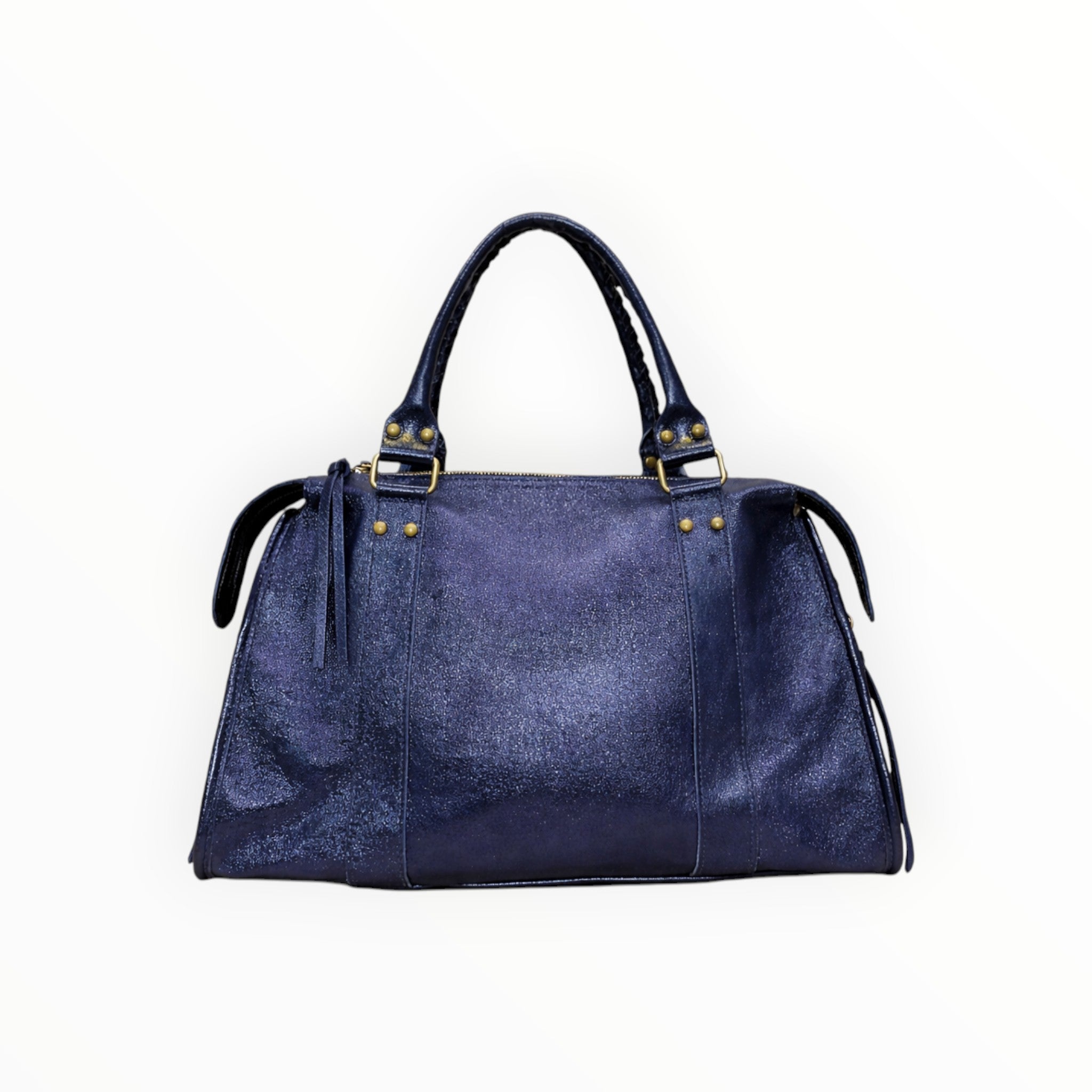 Sac cuir irisé tressé CAPUCINE L LOUISA LEE - Sacs - LOUISA LEE