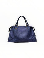 Sac cuir irisé CAPUCINE L LOUISA LEE - Sacs - LOUISA LEE