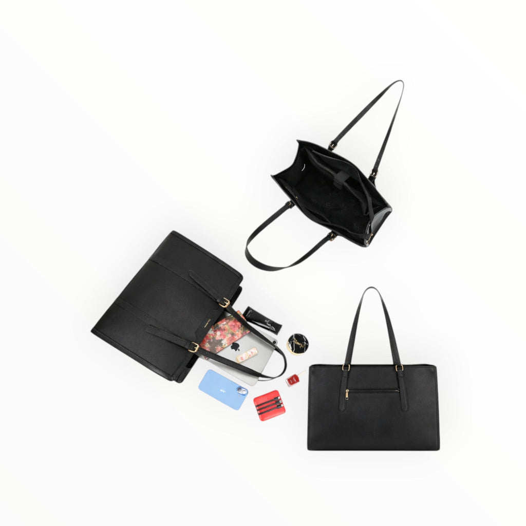 Sac Cabas Élise Grand Format Noir GALLANTRY