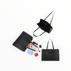 Sac Cabas Élise Grand Format Noir GALLANTRY