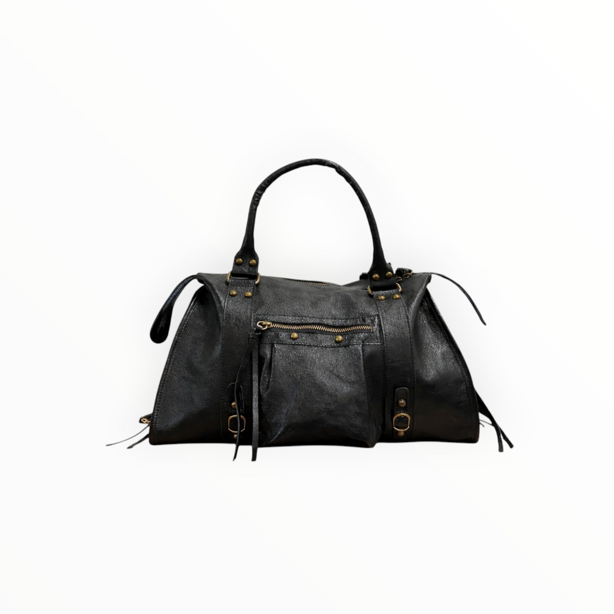 Sac cuir irisé tressé CAPUCINE L LOUISA LEE - Sacs - LOUISA LEE