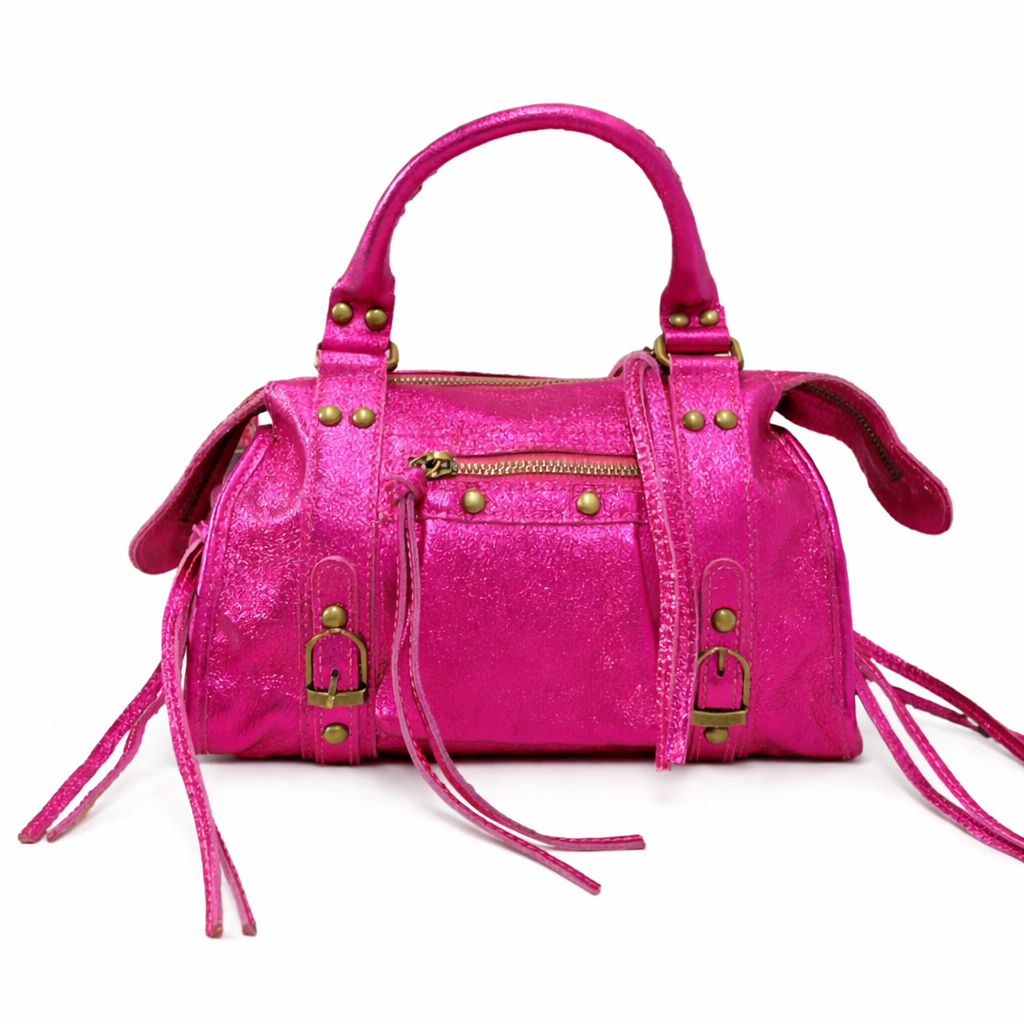 Sac cuir irisé tressé CAPUCINE S LOUISA LEE - Sacs - LOUISA LEE
