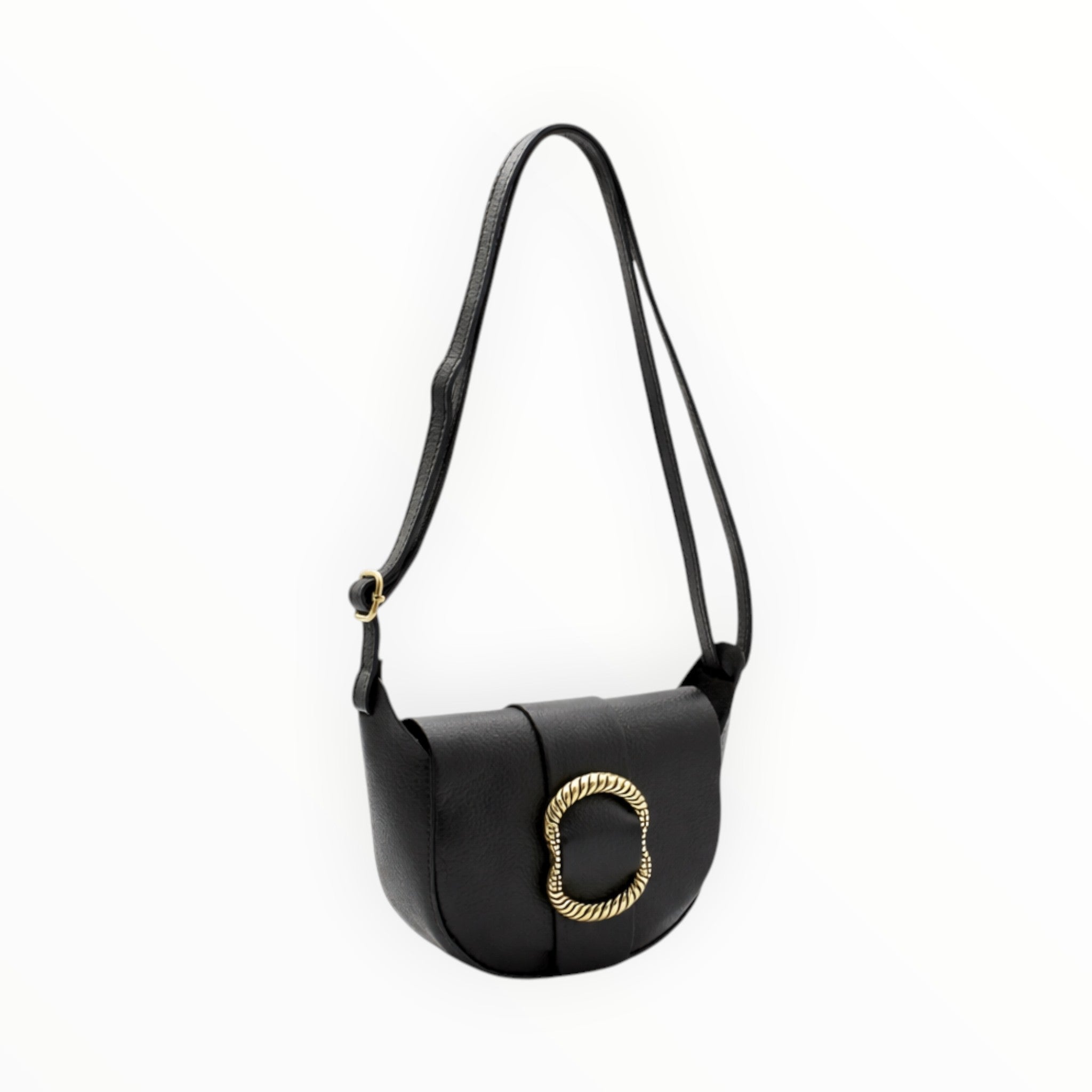 Sac bandoulière cuir vachette boucle VIMODA - Sacs - Vimoda