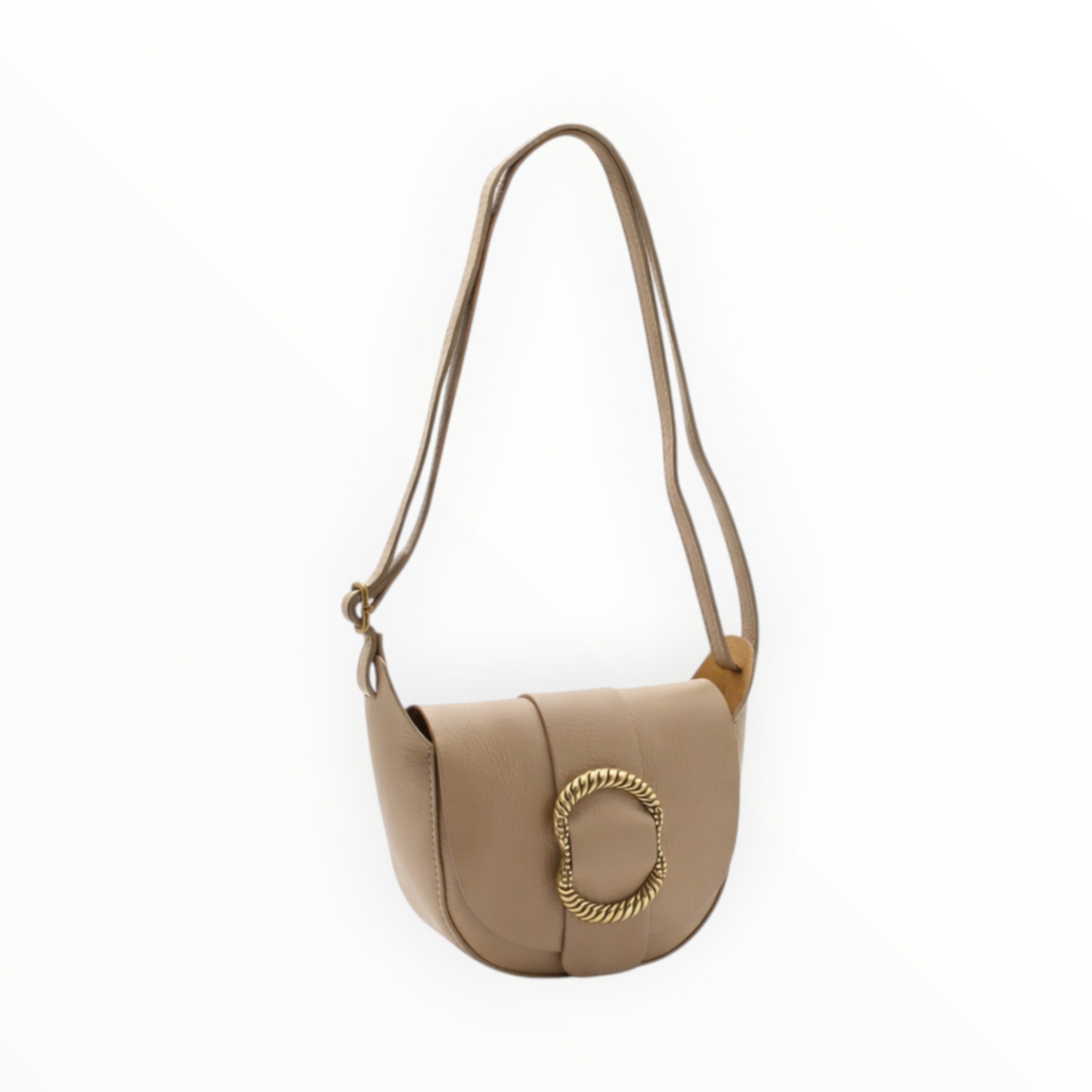 Sac bandoulière cuir vachette boucle VIMODA - Sacs - Vimoda