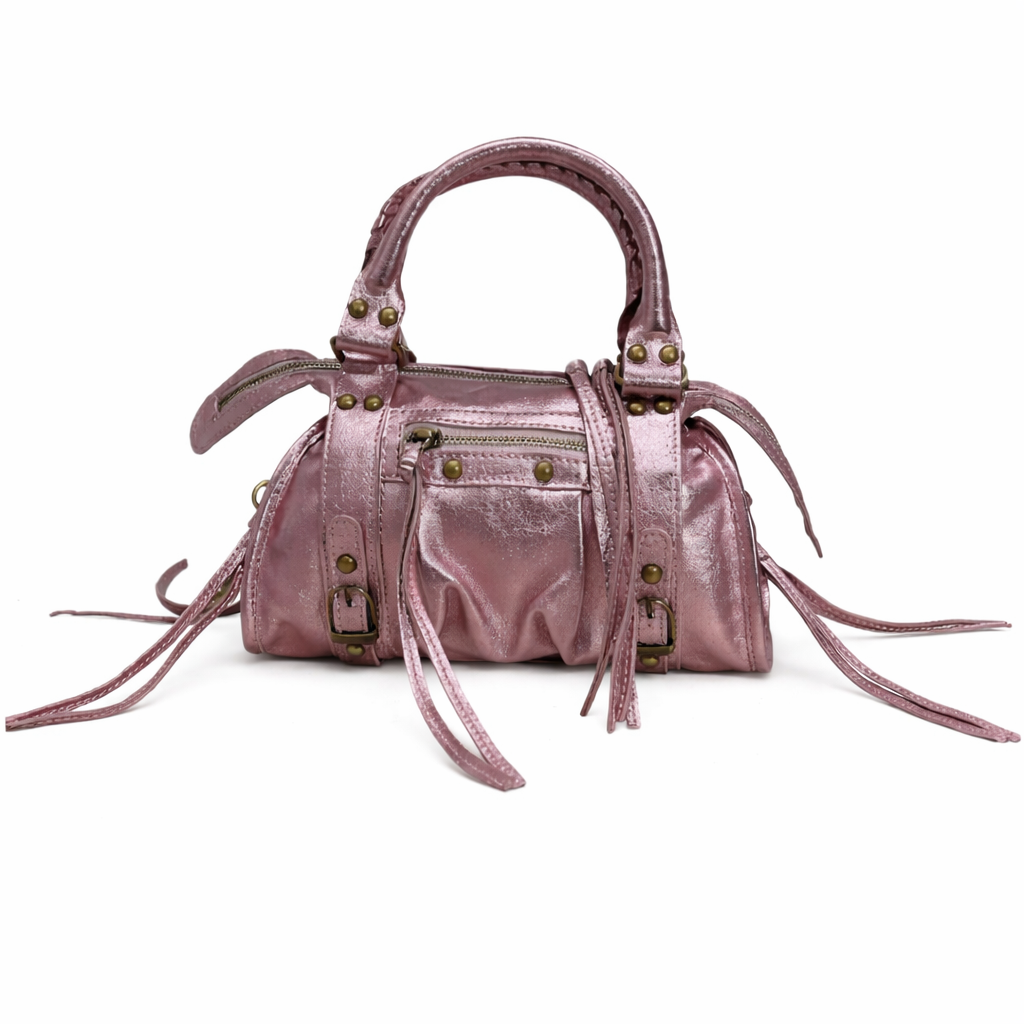 Sac cuir irisé tressé CAPUCINE S LOUISA LEE - Sacs - LOUISA LEE