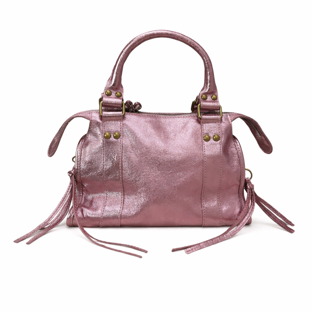 Sac cuir irisé tressé CAPUCINE S LOUISA LEE - Sacs - LOUISA LEE