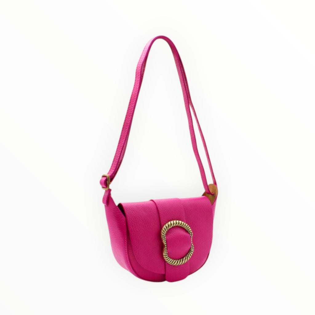 Sac bandoulière cuir vachette boucle VIMODA - Sacs - Vimoda