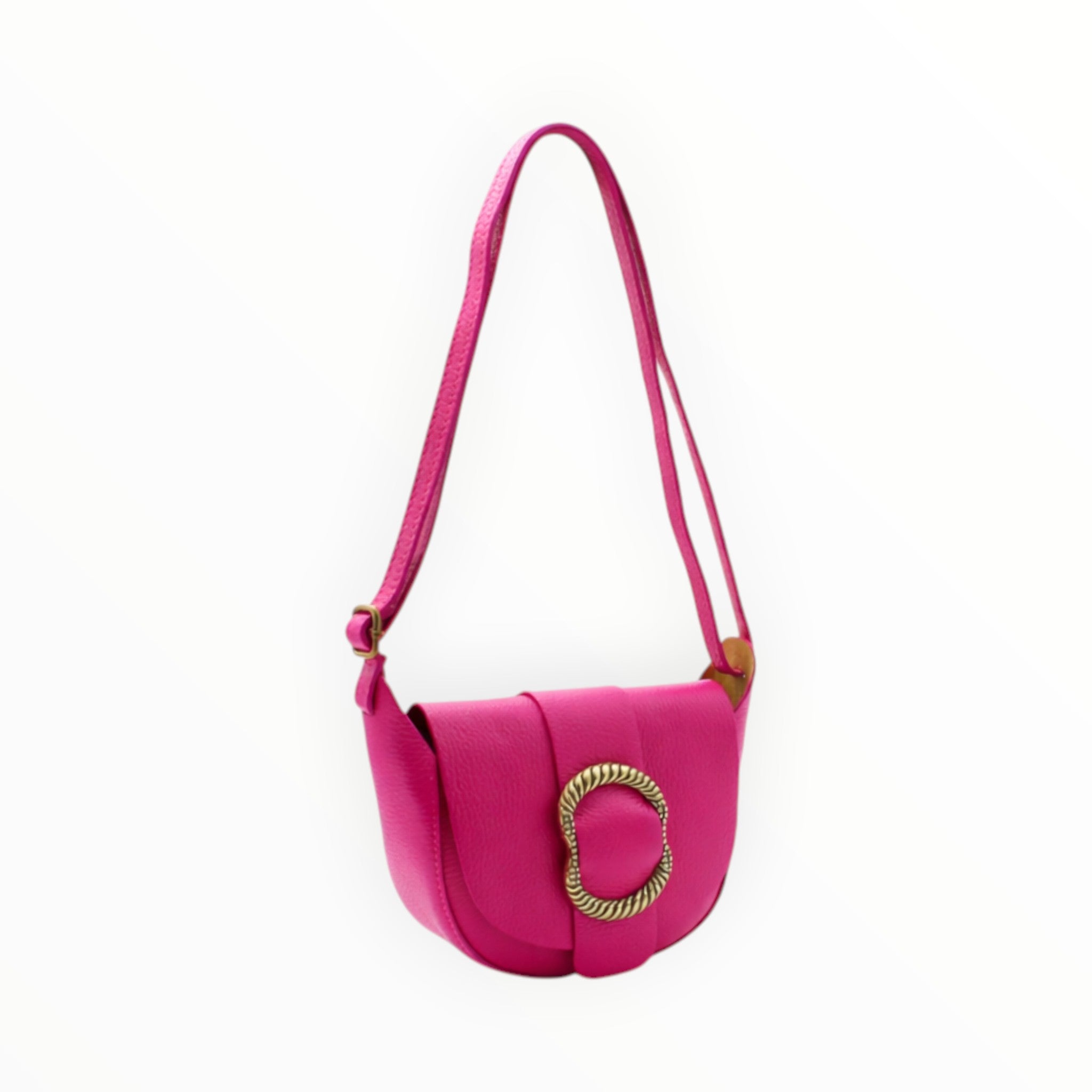Sac bandoulière cuir vachette boucle VIMODA - Sacs - Vimoda