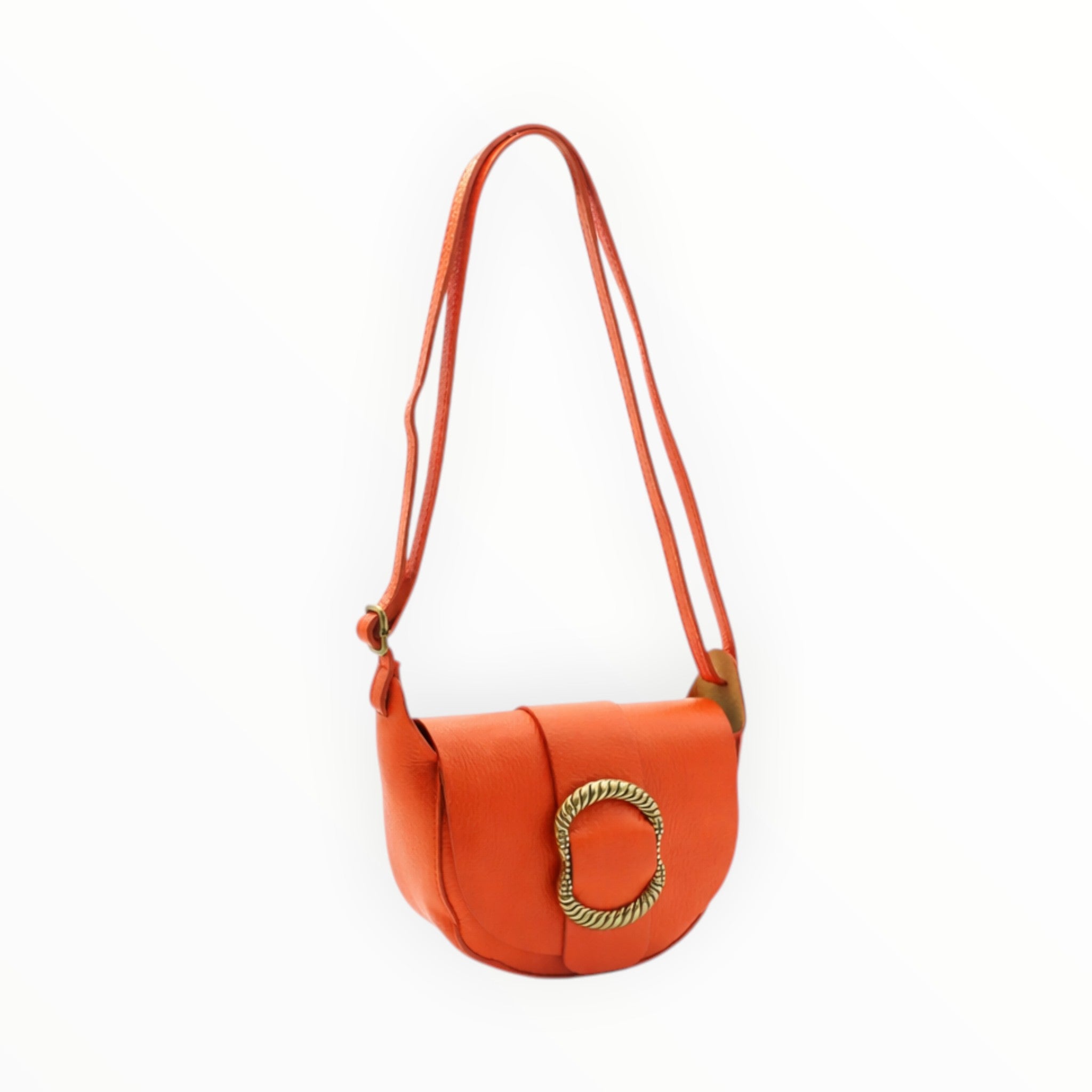 Sac bandoulière cuir vachette boucle VIMODA - Sacs - Vimoda