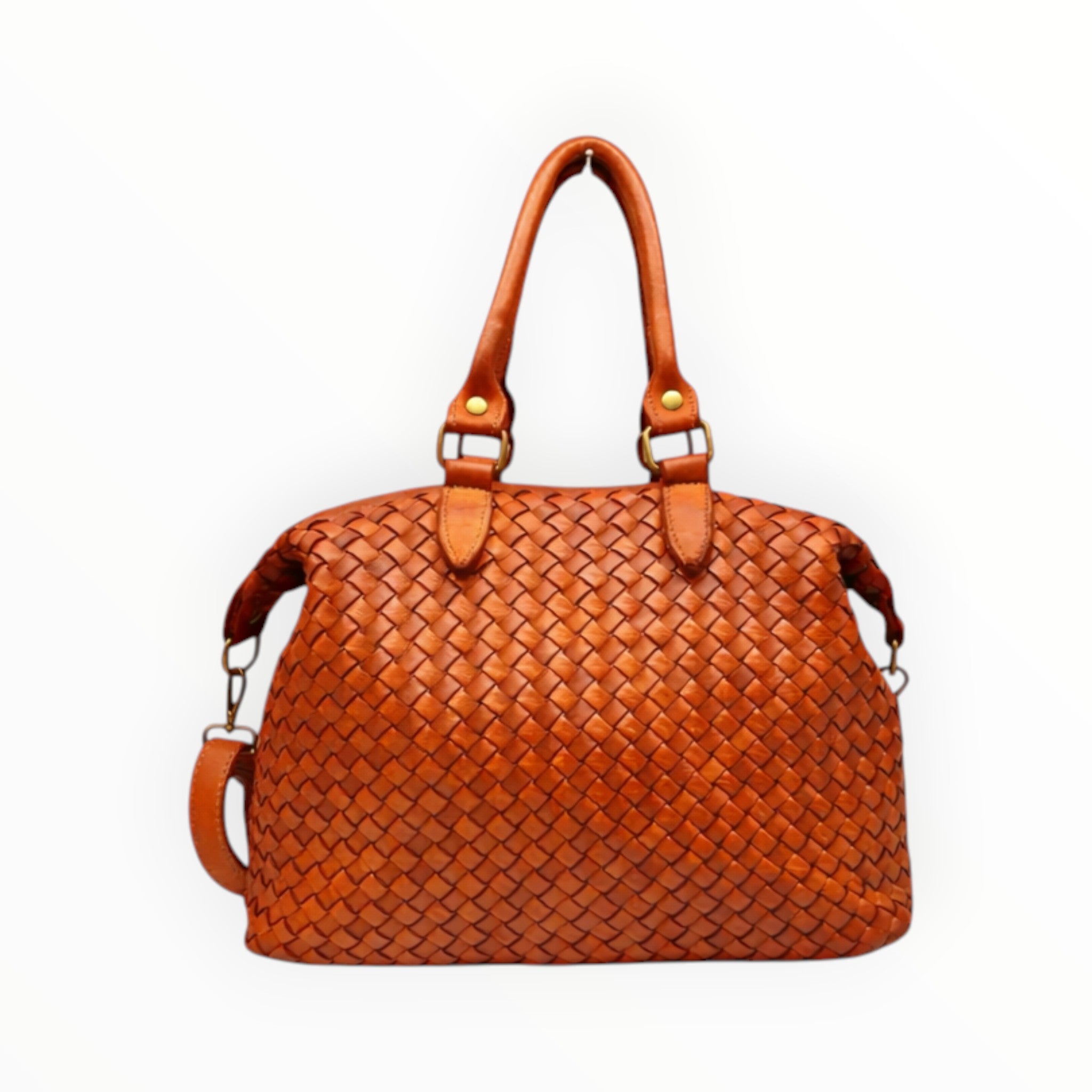 Sac cuir tressé washed LUZ LOUISA LEE - Sacs - LOUISA LEE