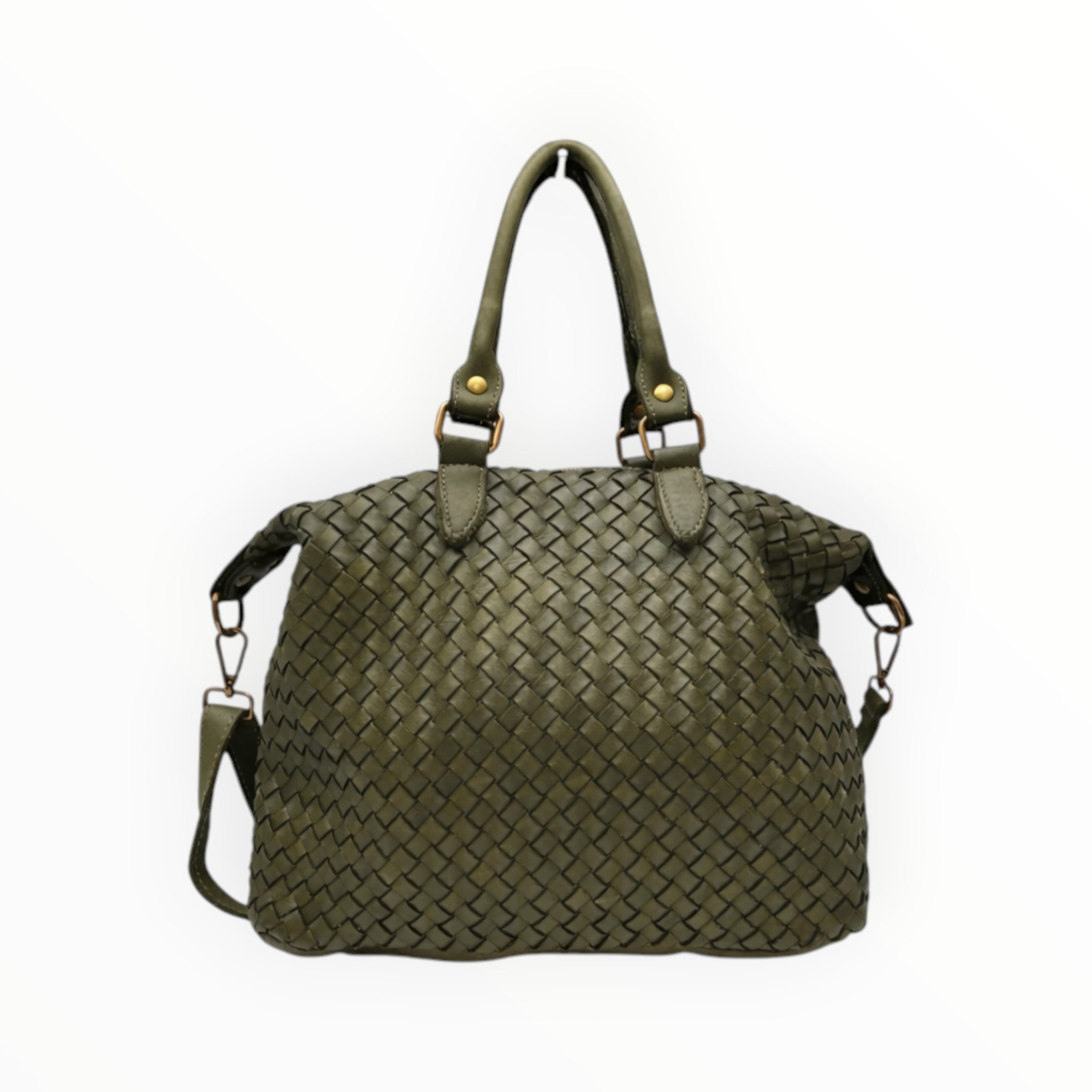 Sac cuir tressé washed LUZ LOUISA LEE - Sacs - LOUISA LEE