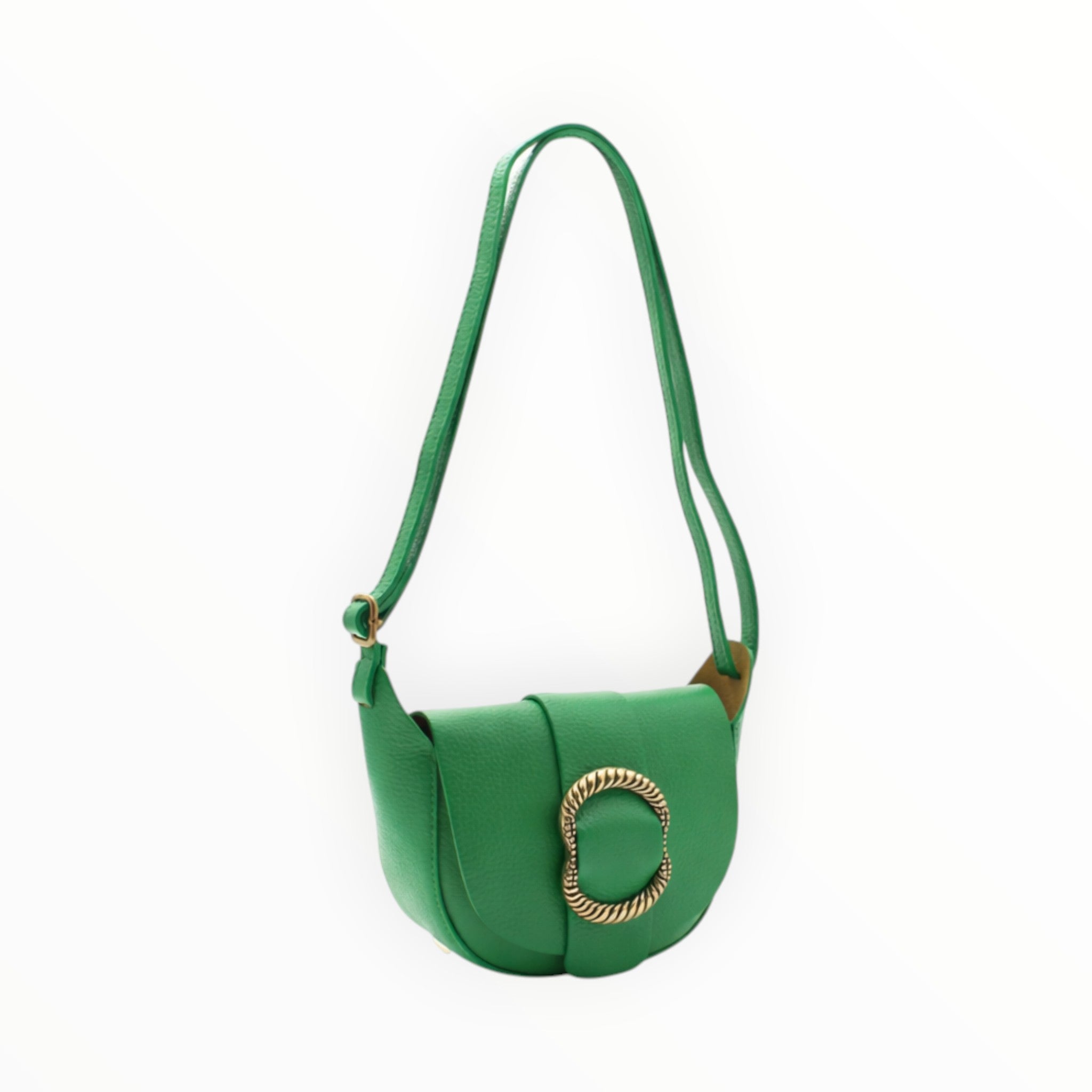 Sac bandoulière cuir vachette boucle VIMODA - Sacs - Vimoda