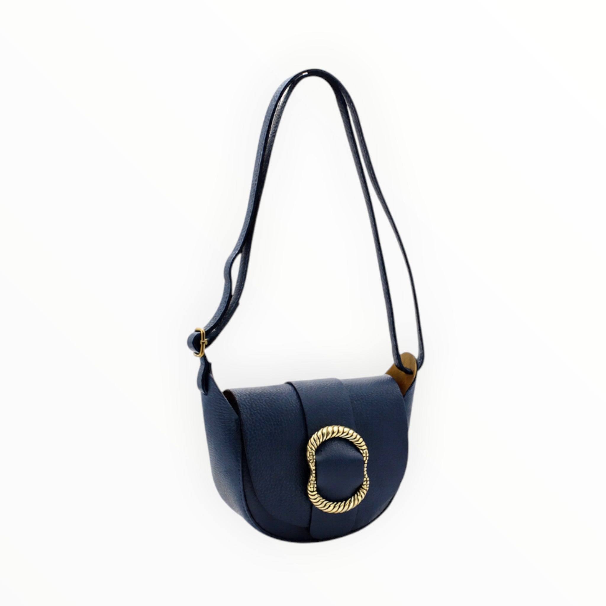 Sac bandoulière cuir vachette boucle VIMODA - Sacs - Vimoda