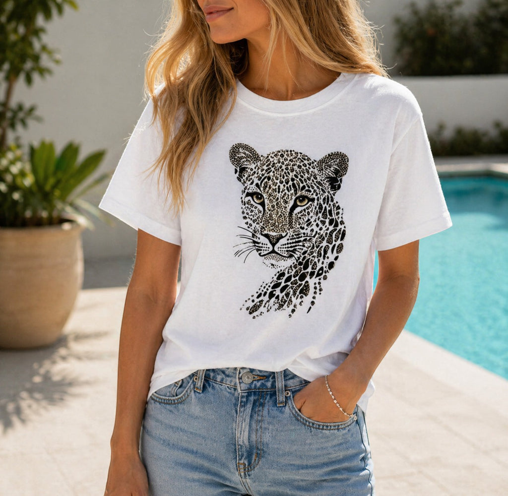 T-SHIRT LÉOPARD ATTRAIT PARIS