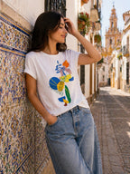 T-shirt Formes Géométriques Femme ATTRAIT PARIS
