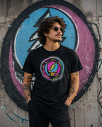 T-shirt à col rond avec imprimé Grateful Dead Steal Your Face - T-shirt - COTTON DIVISION