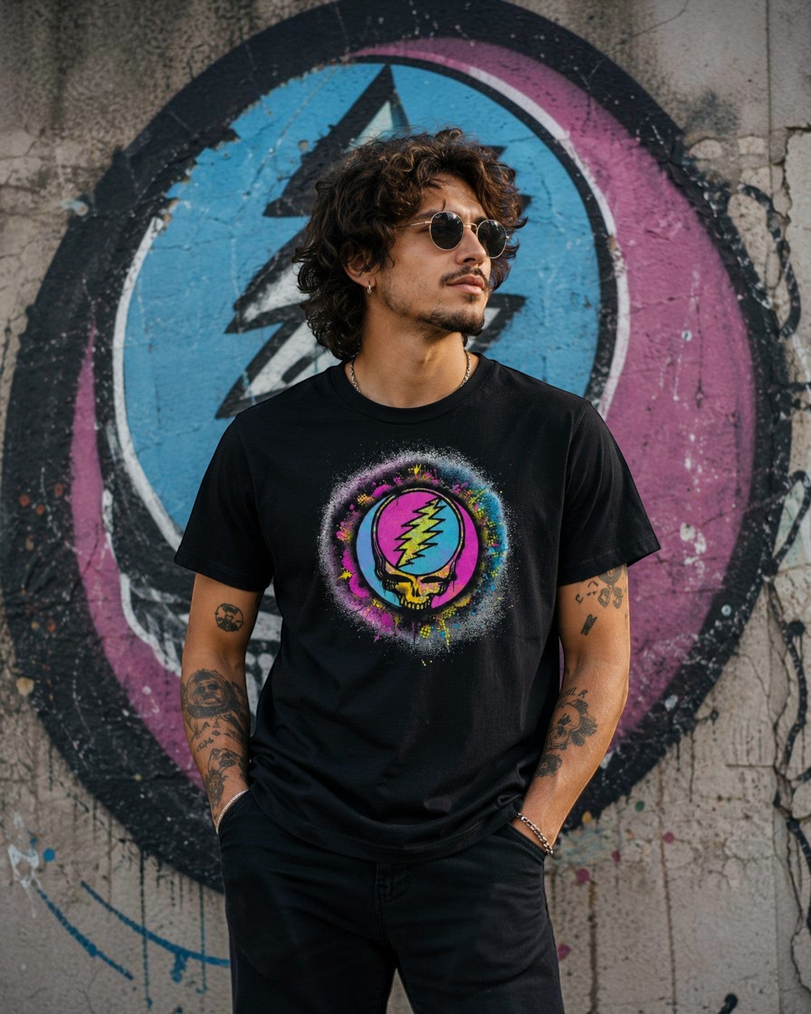 T-shirt Grateful Dead - Splatter SYFM