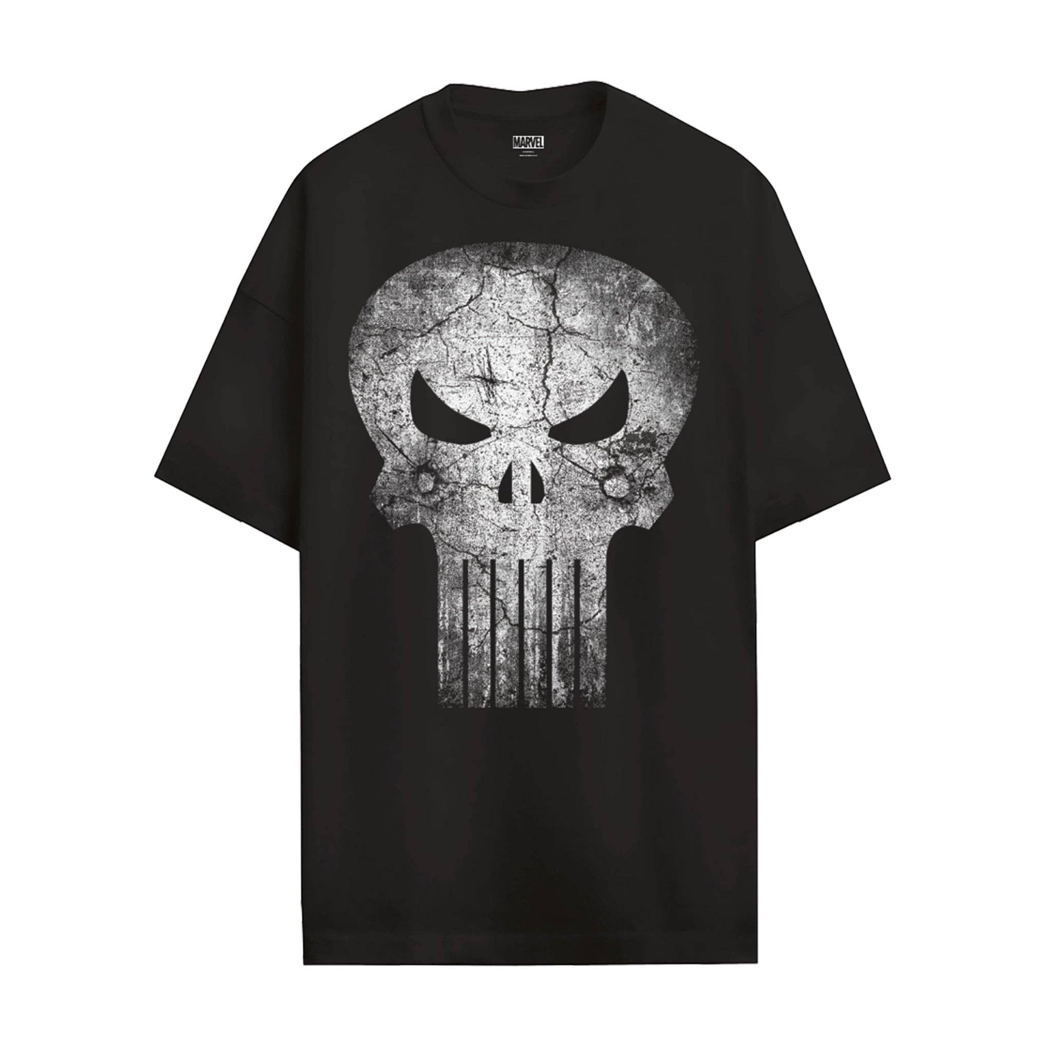 T-shirt Marvel Punisher SKULL DISTRESS - T-shirt homme - COTTON DIVISION