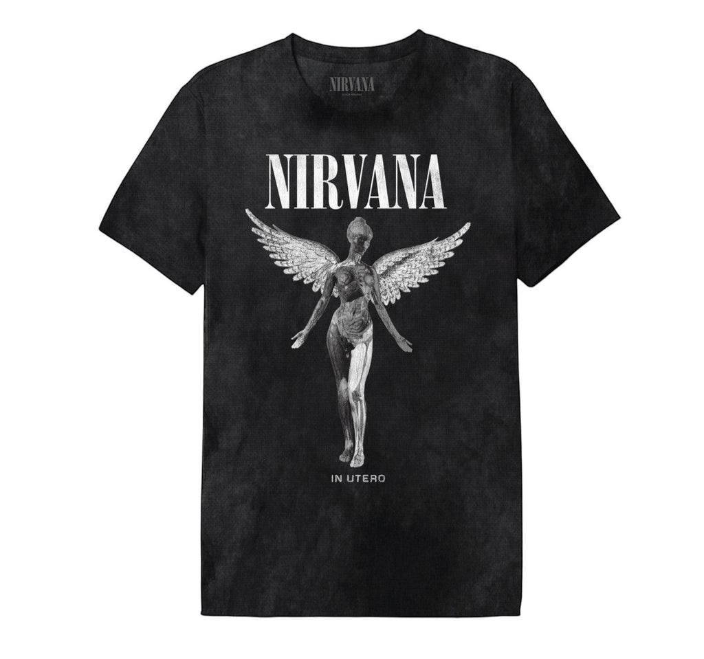 T-shirt Nirvana In Utero Stonewash COTTON DIVISION
