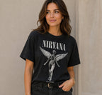 T-shirt Nirvana In Utero Stonewash COTTON DIVISION