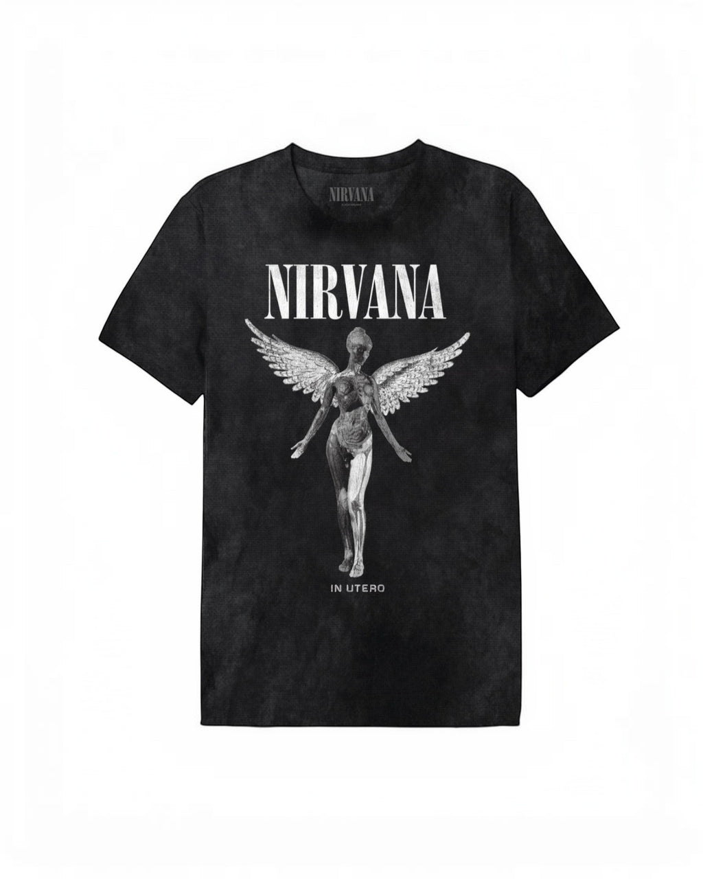 T-shirt Nirvana In Utero Stonewash COTTON DIVISION