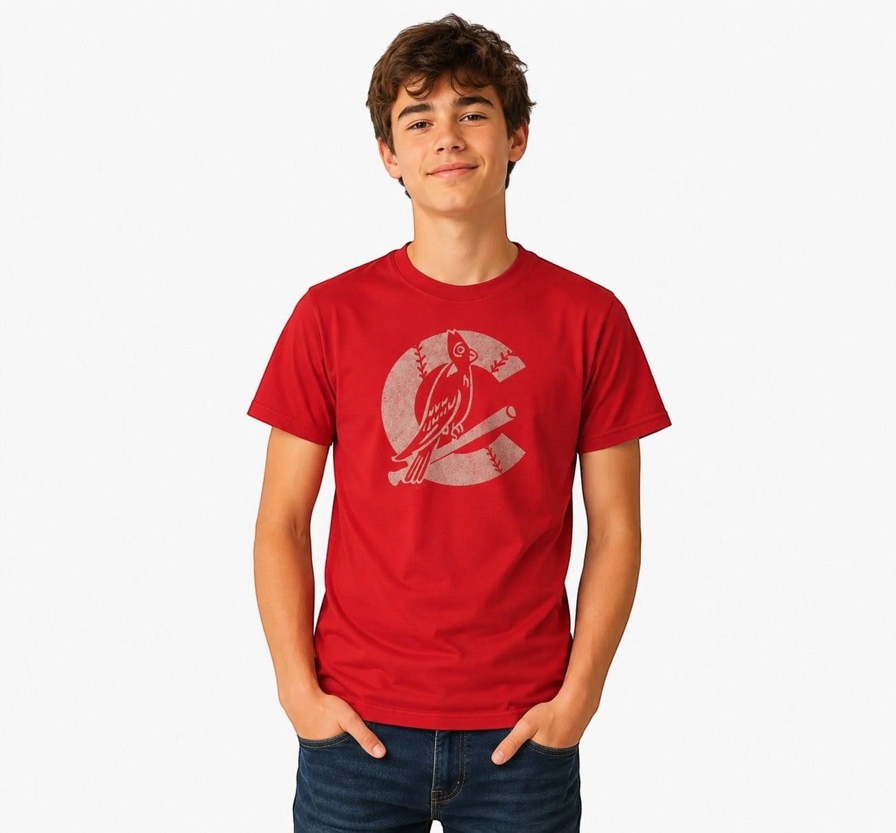 T-shirt pour enfant avec logo vintage des St. Louis Cardinals — OFFICIAL STORE