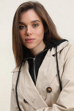 Trench Long Capuche ATTRAIT PARIS