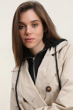 Trench Long Capuche ATTRAIT PARIS