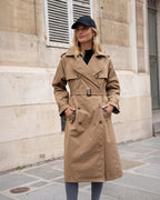 Trench Long Double Boutonnage ATTRAIT PARIS