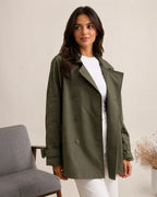 Trench-coat Mi-long ATTRAIT PARIS