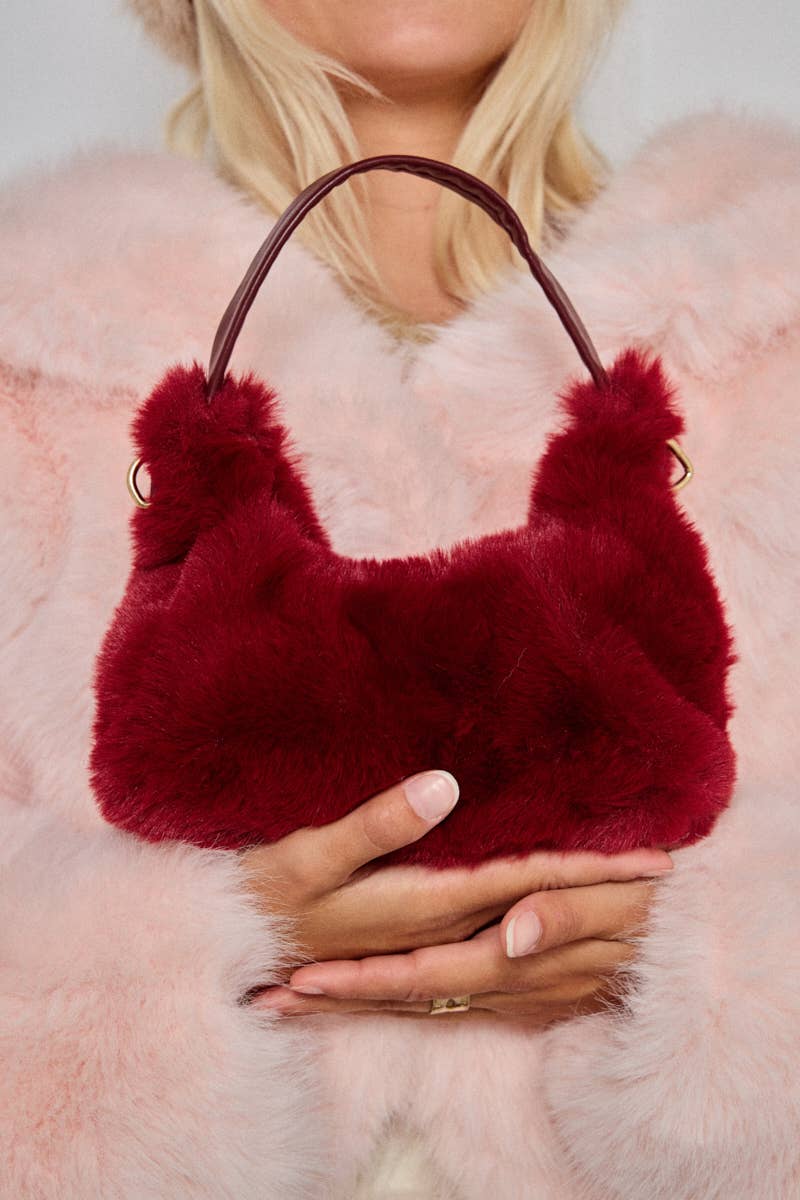 Sac en fausse fourrure