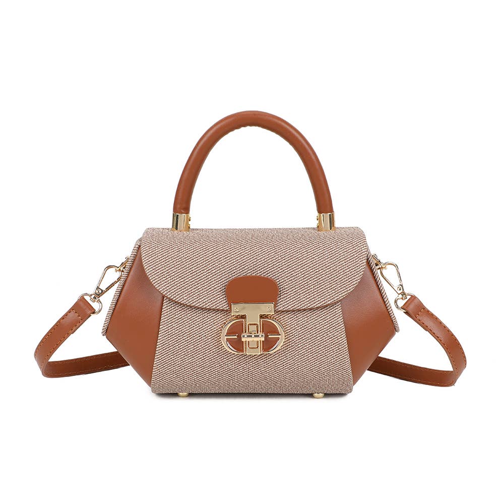 Sac Léa Gallantry - Petit Sac Structuré Effet Tissé