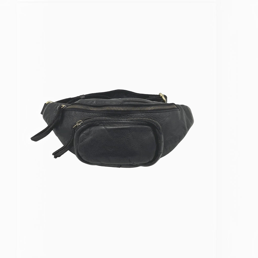 Sac Banane En Cuir Souple - Sacs - SUIE VALENTINI