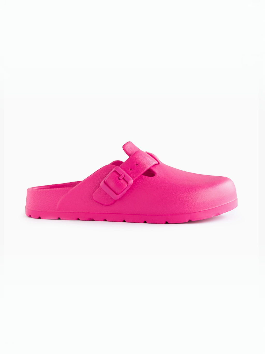 BROCK AVISPAS Desalia pink EVA mule clogs with anatomical sole and adjustable buckle strap