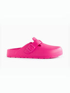 BROCK AVISPAS Desalia pink EVA mule clogs with anatomical sole and adjustable buckle strap