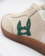 Baskets décontractées en daim beige - Chaussures - CUSTI MIKELO