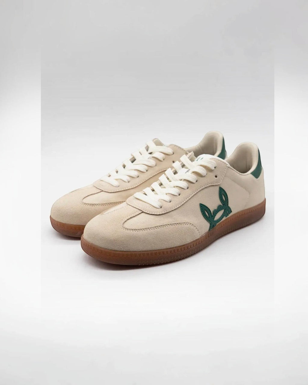 Baskets décontractées en daim beige - Chaussures - CUSTI MIKELO