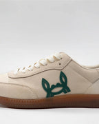 Baskets décontractées en daim beige - Chaussures - CUSTI MIKELO