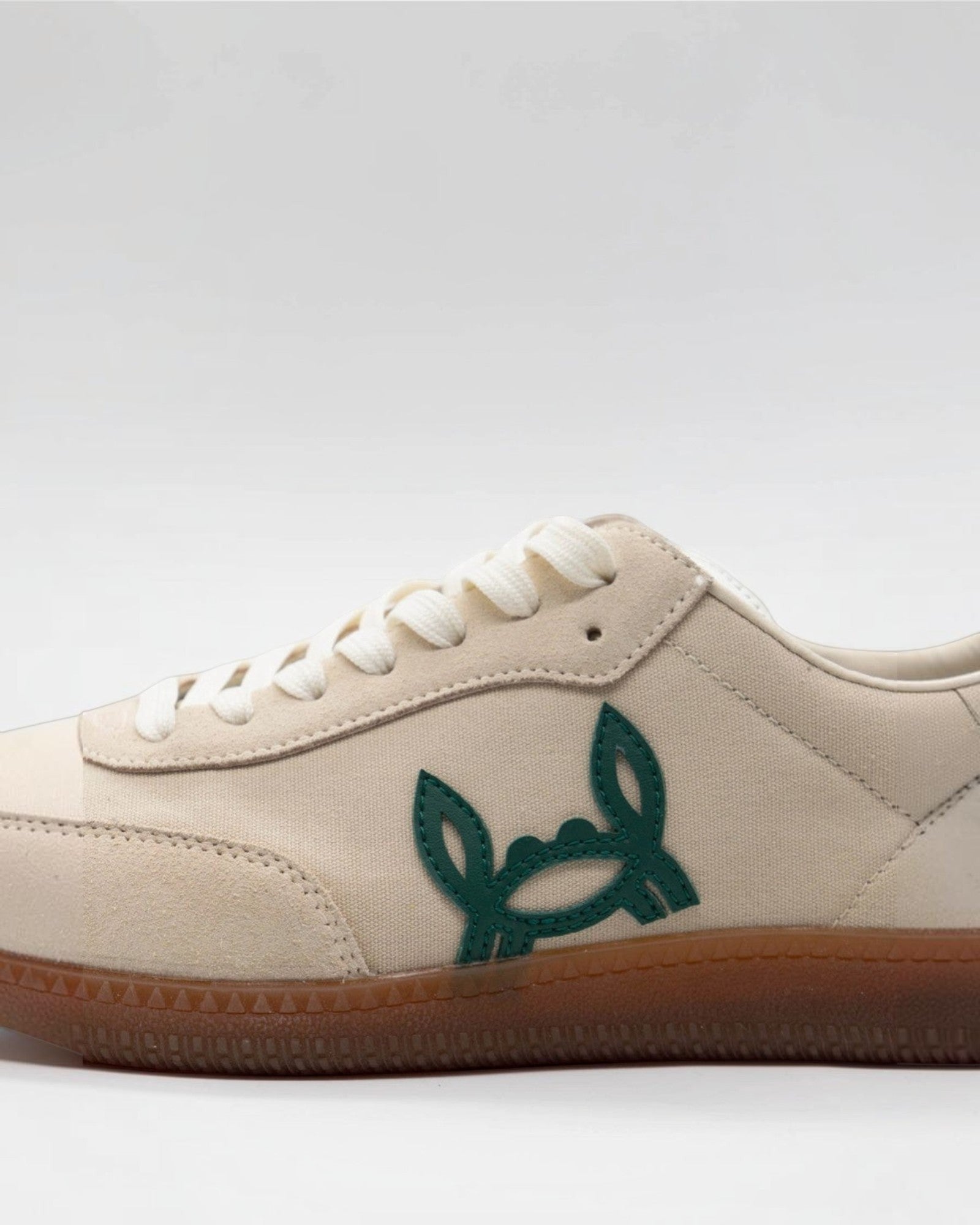 Baskets décontractées en daim beige - Chaussures - CUSTI MIKELO