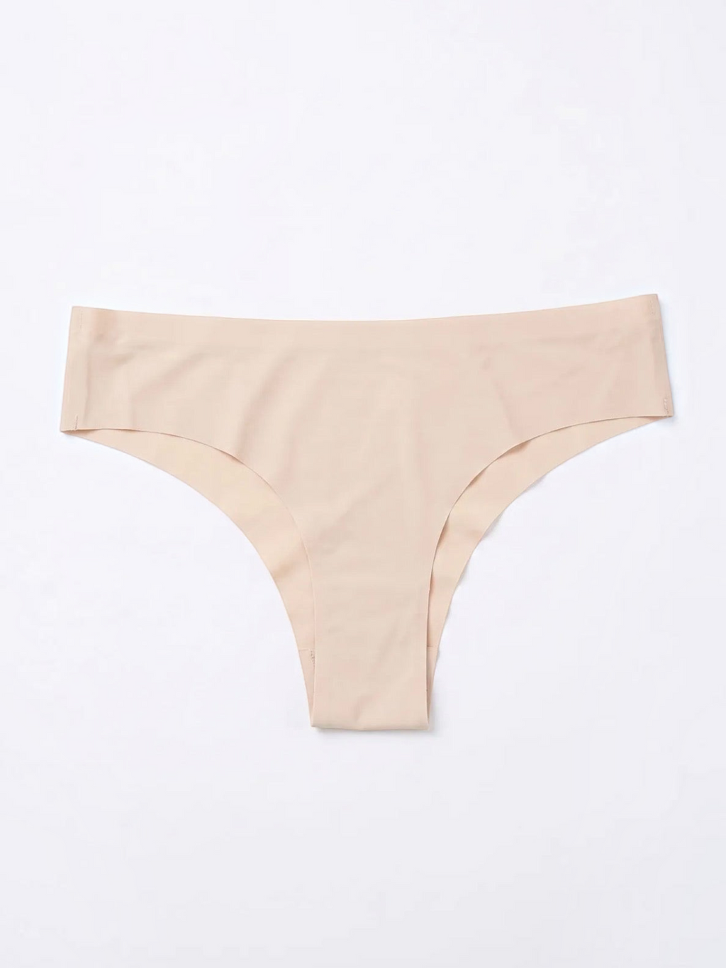 BROCK BELLE COM'ELLE seamless nude culotte in lightweight polyamide and elastane for an invisible fit
