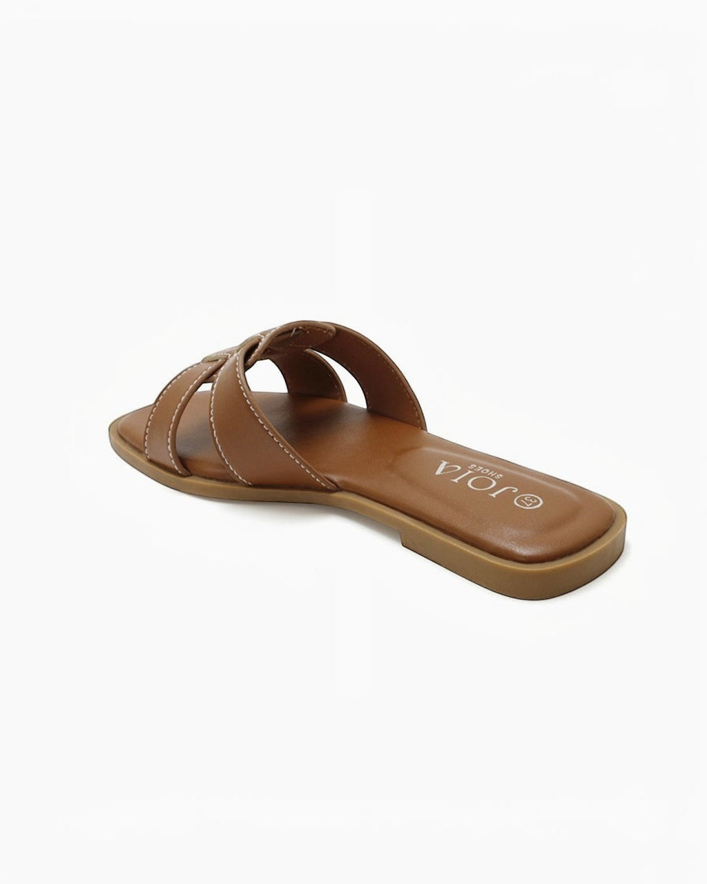 Sandales plates pour femmes avec bride entrecroisée - Chaussures - JOIA PARIS